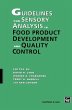 Guidelines for Sensory Analysis in Food... - Bild 1
