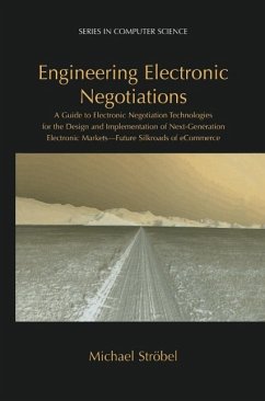 Engineering Electronic Negotiations (eBook, PDF) - Ströbel, Michael