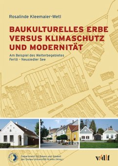 Baukulturelles Erbe versus Klimaschutz und Modernität (eBook, PDF) - Kleemaier-Wetl, Rosalinde