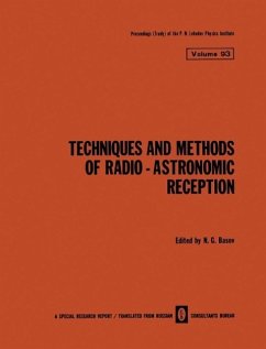 Techniques and Methods of Radio-Astronomic Reception (eBook, PDF)