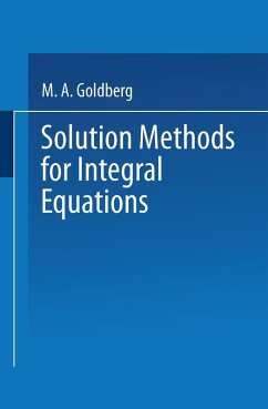 Solution Methods for Integral Equations (eBook, PDF)