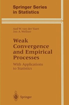 Weak Convergence and Empirical Processes (eBook, PDF) - Vaart, Aad van der; Wellner, Jon