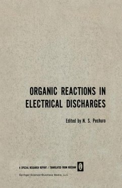 Cover Organic Reactions in Electrical Discharges (eBook, PDF)