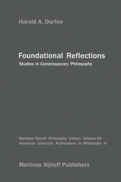 Foundational Reflections (eBook, PDF) - Durfee, H. A.