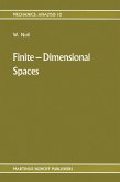 Finite-Dimensional Spaces (eBook, PDF)