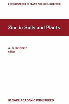 Zinc in Soils and Plants (eBook, PDF)