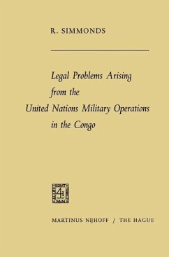 Legal problems arising from the United Nations military operations in the Congo (eBook, PDF) - Simmonds, R.