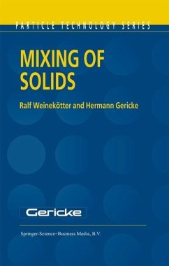 Mixing of Solids (eBook, PDF) - Weinekötter, Ralf; Gericke, H.