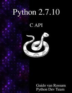 Python 2.7.10 C API - Team, Python Development; Rossum, Guido Van