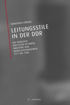 Cover Leitungsstile in der DDR