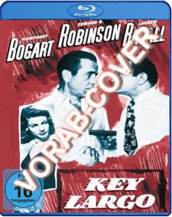 Gangster in Key Largo - Humphrey Bogart,Lauren Bacall,Edward G....