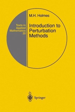 Introduction to Perturbation Methods (eBook, PDF) - Holmes, Mark H.