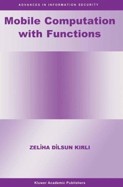 Mobile Computation with Functions (eBook, PDF) - Kirli, Zeliha Dilsun