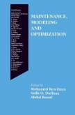 Maintenance, Modeling and Optimization (eBook, PDF)