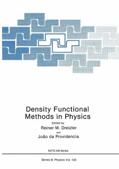 Density Functional Methods In Physics (eBook, PDF) - Dreizler, Reiner M.; Providência, João Da