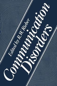 Communication Disorders (eBook, PDF) - Rieber, R. W.