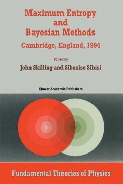 Maximum Entropy and Bayesian Methods (eBook, PDF)