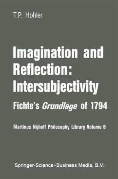 Imagination and Reflection: Intersubjectivity (eBook, PDF) - Hohler, Thomas P.