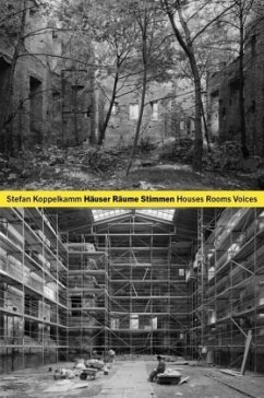 Cover Stefan Koppelkamm: Häuser Räume Stimmen / Houses Rooms Voices