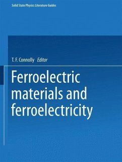Cover Ferroelectric Materials and Ferroelectricity (eBook, PDF)