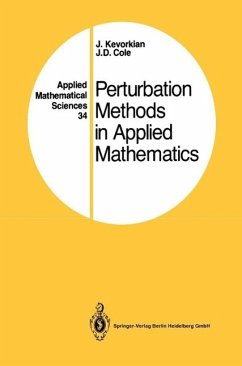 Perturbation Methods in Applied Mathematics (eBook, PDF) - Kevorkian, J.; Cole, J. D.