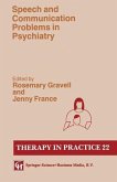 Speech and Communication Problems in Psychiatry (eBook, PDF)