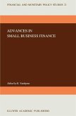 Advances in Small Business Finance (eBook, PDF)