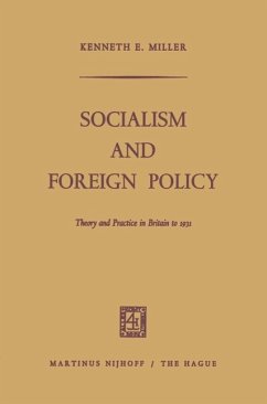 Socialism and Foreign Policy (eBook, PDF) - Miller, Kenneth E.