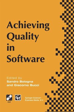 Cover Achieving Quality in Software (eBook, PDF)