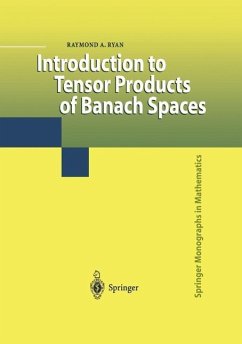 Introduction to Tensor Products of Banach Spaces (eBook, PDF) - Ryan, Raymond A.