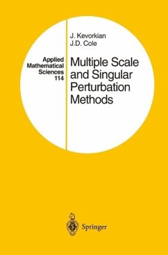 Multiple Scale and Singular Perturbation Methods (eBook, PDF) - Kevorkian, J. K.; Cole, J. D.