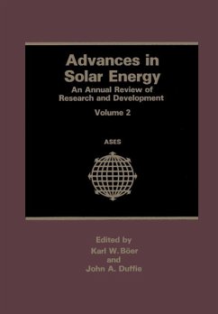 Advances in Solar Energy (eBook, PDF) - Boer, Karl W.; Duffie, John A.