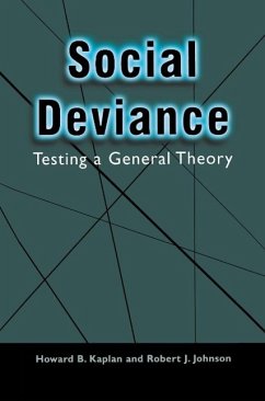 Social Deviance (eBook, PDF) - Kaplan, Howard B.; Johnson, Robert J.