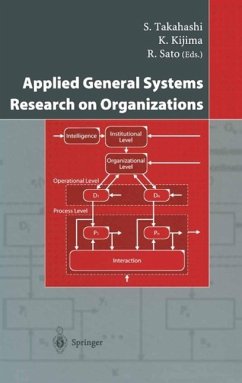 Cover Applied General Systems Research on Organizations (eBook, PDF)