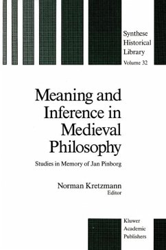 Meaning and Inference in Medieval Philosophy (eBook, PDF)