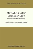 Morality and Universality (eBook, PDF)