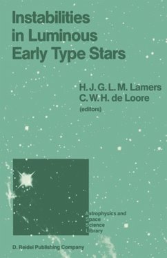 Cover Instabilities in Luminous Early Type Stars (eBook, PDF)