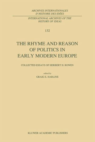 The Rhyme and Reason of Politics in Early Modern Europe (eBook, PDF)