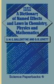 A Dictionary of Named Effects and Laws in Chemistry, Physics and Mathematics (eBook, PDF)