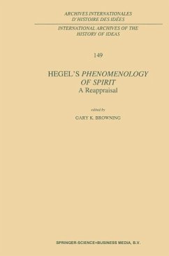 Hegel's Phenomenology of Spirit: A Reappraisal (eBook, PDF)