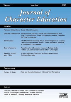 Journal of Research in Character Education, Volume 11, Number 1, 2015