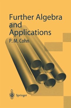 Further Algebra and Applications (eBook, PDF) - Cohn, Paul M.