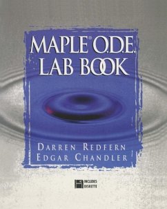 The Maple® O.D.E. Lab Book (eBook, PDF) - Redfern, Darren; Chandler, Edgar