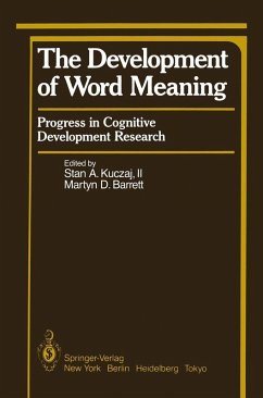 The Development of Word Meaning (eBook, PDF)