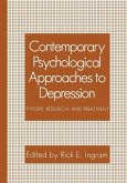 Contemporary Psychological Approaches to Depression (eBook, PDF)