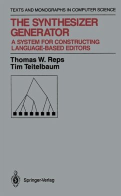 The Synthesizer Generator (eBook, PDF) - Reps, Thomas W.; Teitelbaum, Tim