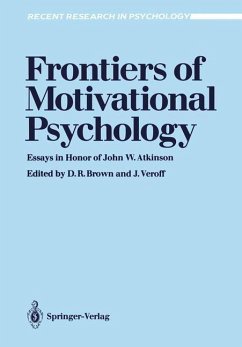 Cover Frontiers of Motivational Psychology (eBook, PDF)
