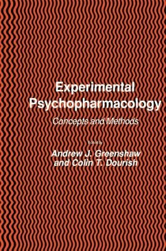 Cover Experimental Psychopharmacology (eBook, PDF)