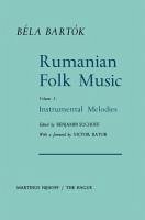 Rumanian Folk Music (eBook, PDF) - Bartok, Bela