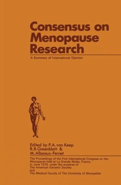 Cover Consensus on Menopause Research (eBook, PDF)